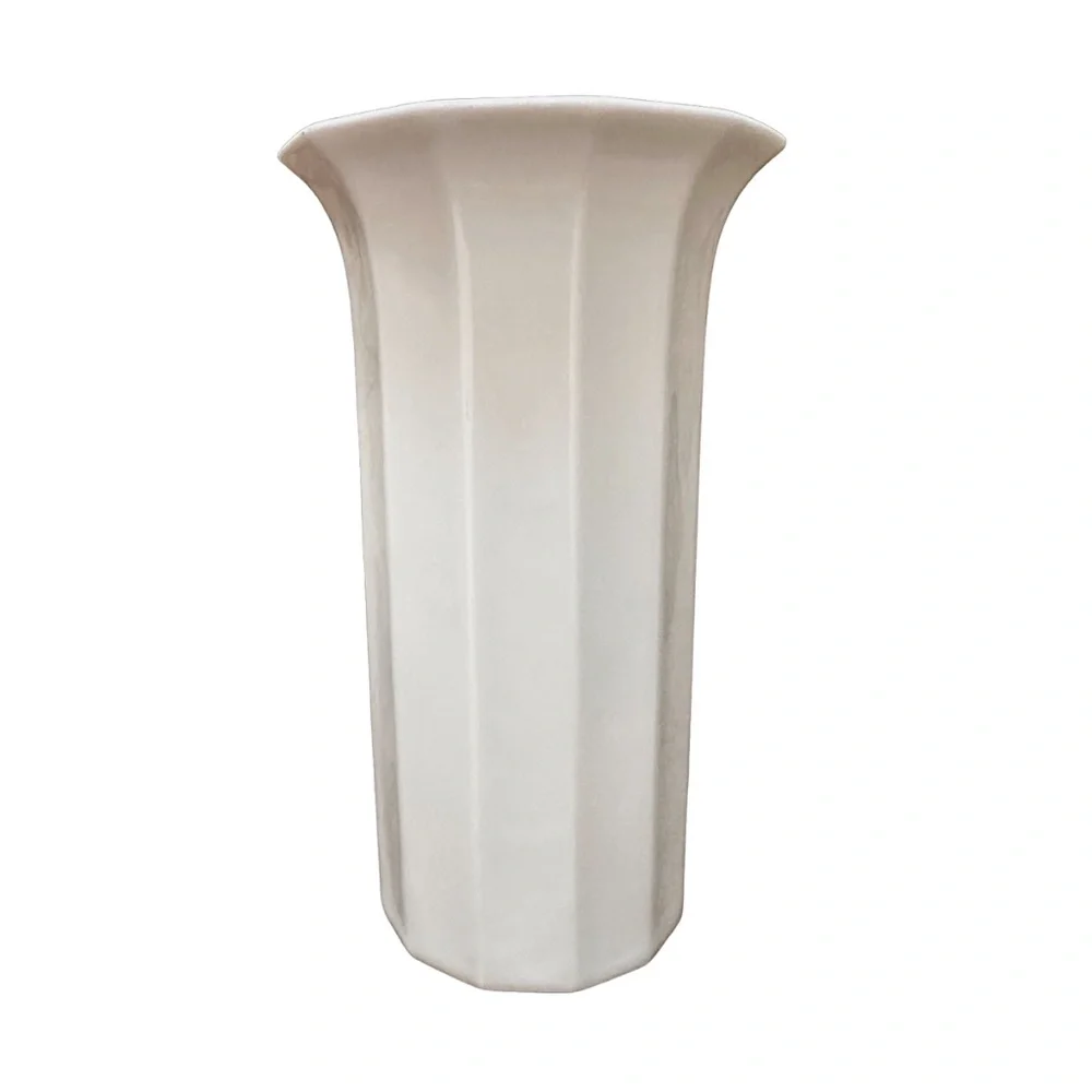 Vintage ROSENTHAL STUDIO LINE White Porcelain Vase 6” Mid Century Modern.